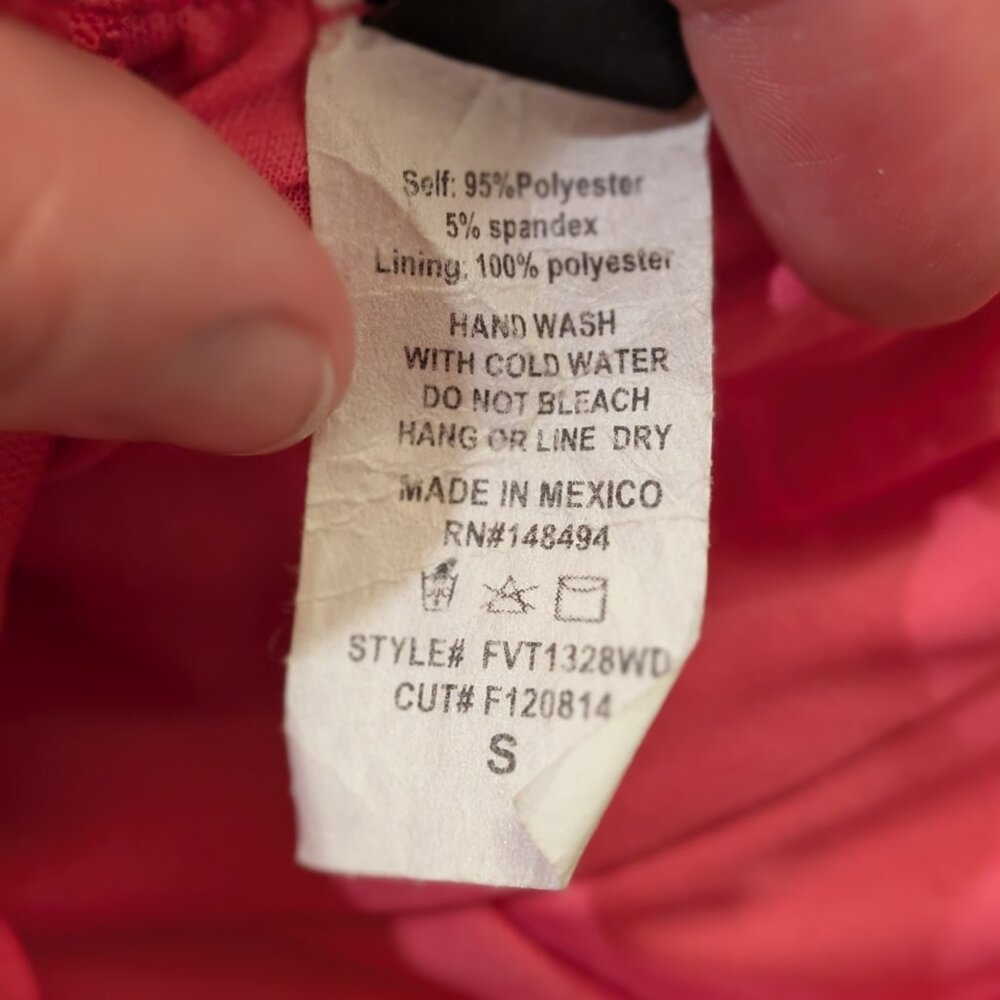 Windsor Fuchsia Ruched Strapless Formal Dress, Size S, New With Tags! - Picture 7 of 15
